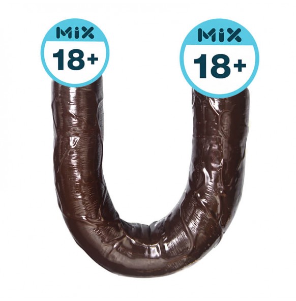 QUER - Realistic Dual Headed Dragon Dildo (Full Length:55cm - Diameter:3.7cm) QUER - Realistic Dual Headed Dragon Dildo (Full Length:55cm - Diameter:3.7cm)